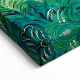 Green Wheat Fields by Van Gogh: Lush Impressionist Landscape Wall Art