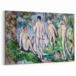 Group of Bathers by Cézanne: Classic Impressionist Figurative Wall Art