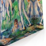 Group of Bathers by Cézanne: Classic Impressionist Figurative Wall Art