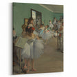 The Dance Class by Degas: Elegant Ballet Studio Impressionist Wall Art