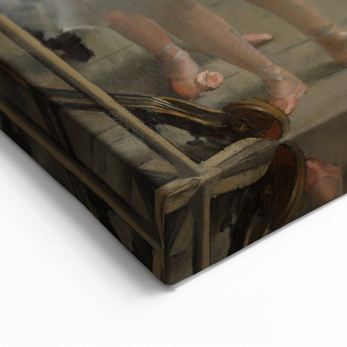 The Dance Class by Degas: Elegant Ballet Studio Impressionist Wall Art