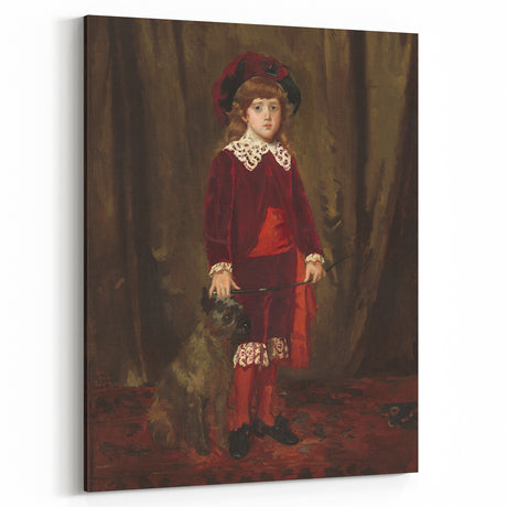 Eddy Cassatt Portrait - Impressionist Wall Art | Framed & Canvas Prints