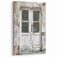 Vintage Italian Door Canvas - Rustic Weathered Door Wall Art Print