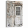 Rustic Italian Door Canvas - Vintage Weathered Wall Art Print