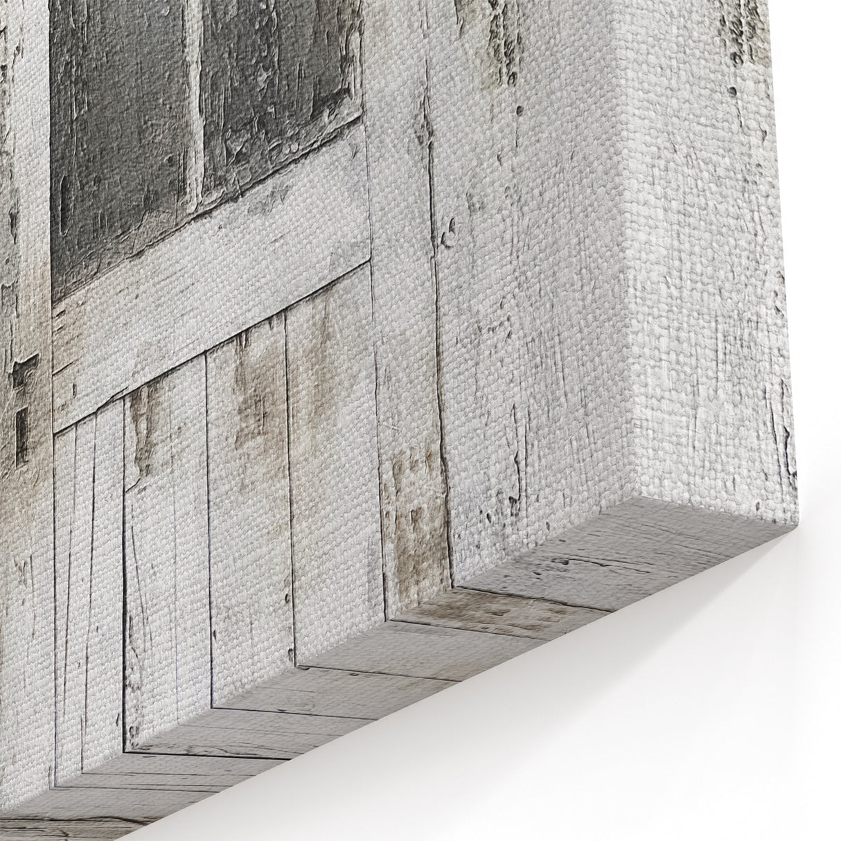 Rustic Italian Door Canvas - Vintage Weathered Wall Art Print