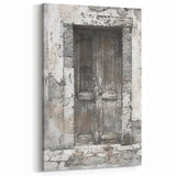 Weathered Italian Door Wall Art - Vintage Rustic Architecture Print