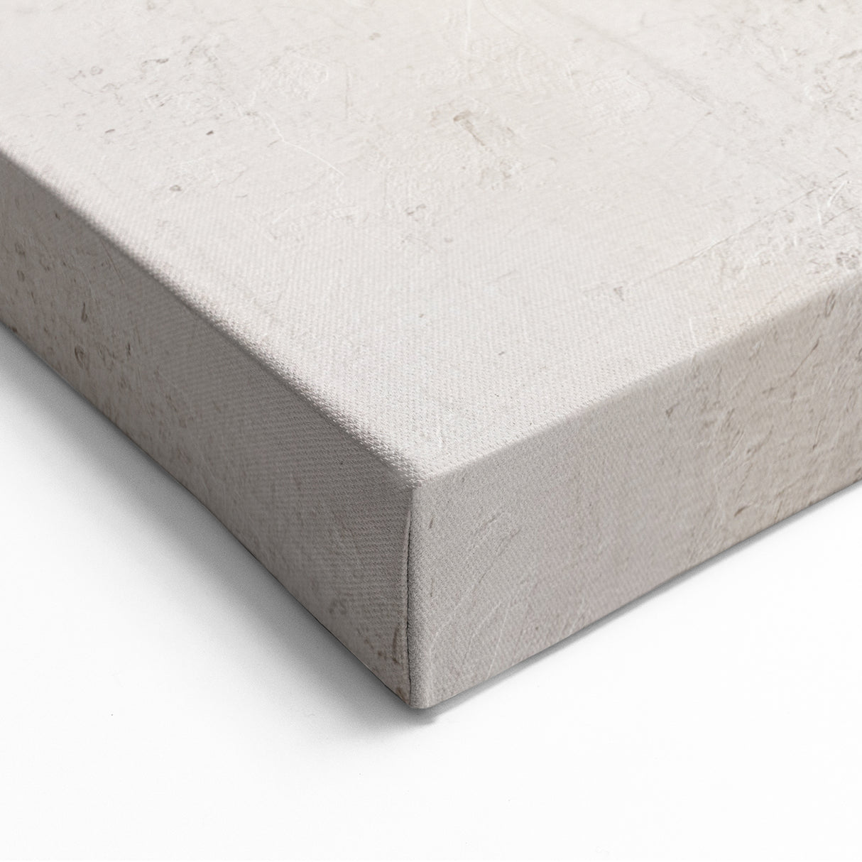 Elegant Abstract Geometry - Red, Gold, and White Wall Art