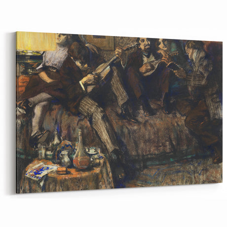 Bohemian Gathering Wall Art - Vintage Style Modern Decor for Home