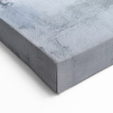 Soothing Light Gray Abstract Strokes - Minimalist Wall Art