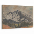Mountain Landscape Wall Art - Serene Modern Nature Decor for Home