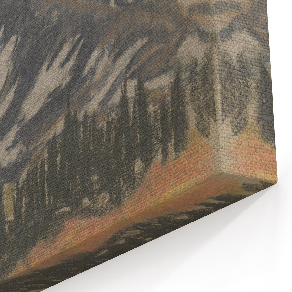Mountain Landscape Wall Art - Serene Modern Nature Decor for Home
