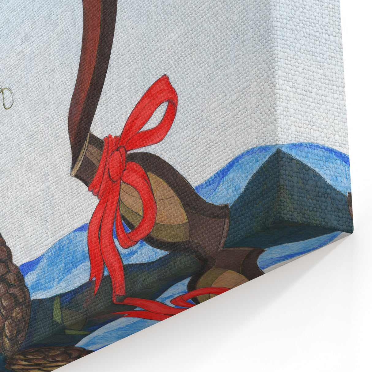 Symbolic Grapes and Sickle Wall Art - Bold Modern Decor for Home