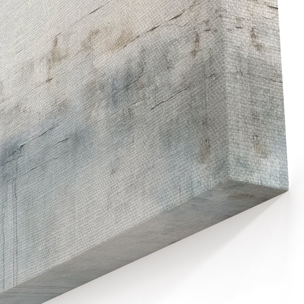 Minimalist Strokes and Lines Abstract Art – Modern Monochrome Canvas Print