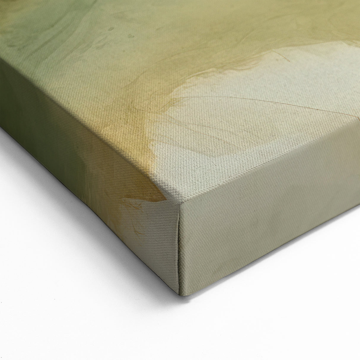 Nature-Inspired Strokes and Lines Abstract Art – Spring Meadow Canvas Print