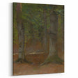 Forest Landscape Wall Art - Serene Woodland Study by László Mednyánszky