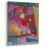Bold Abstract Wall Art - 'Heavy Red' by Wassily Kandinsky (1924)