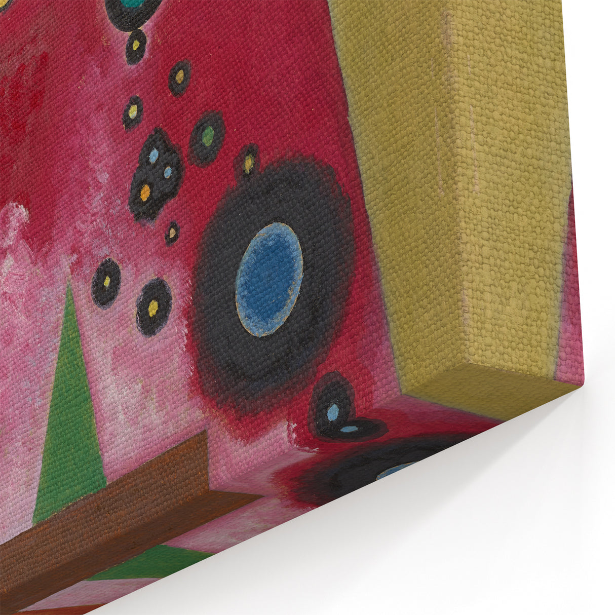 Bold Abstract Wall Art - 'Heavy Red' by Wassily Kandinsky (1924)
