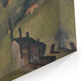 Modern Wall Art - Scenic Contemporary Art Print of Kosice’s Countryside