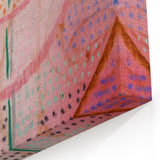 Modern Wall Art - Abstract Blossoming Flower Print for Trendy Decor