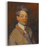 Modern Wall Art - Expressive Self-Portrait Print for Sophisticated Decor