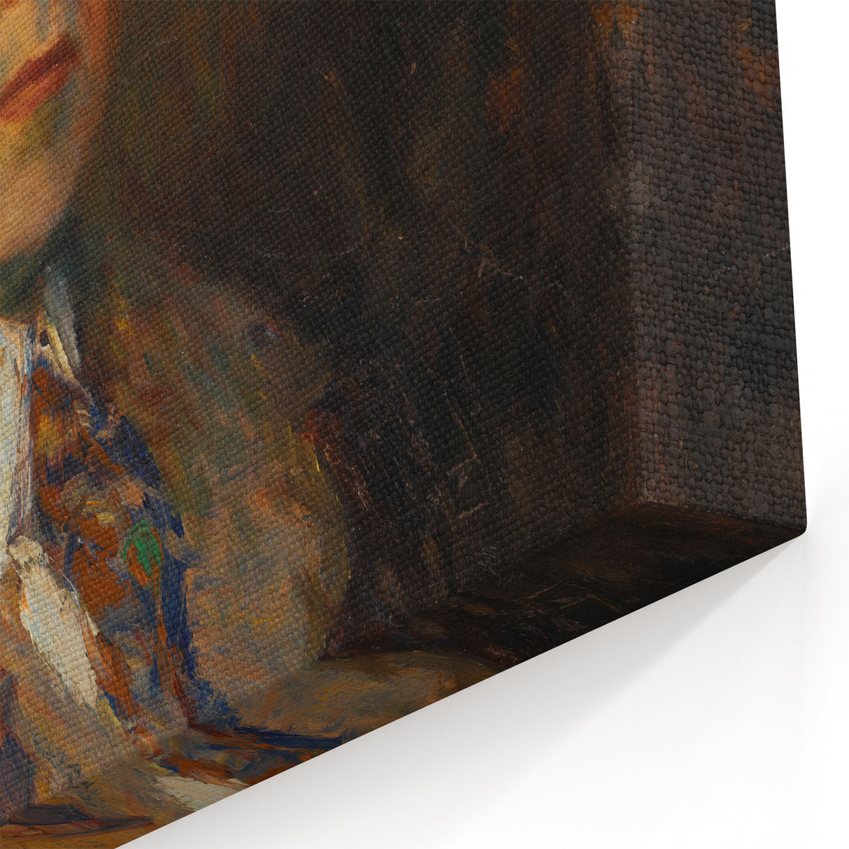 Modern Wall Art - Expressive Self-Portrait Print for Sophisticated Decor