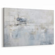 Minimalist Strokes Art in Soft Grays - Contemporary Line Canvas