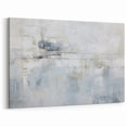 Minimalist Strokes Art in Soft Grays - Contemporary Line Canvas