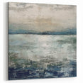 Textured Seascape Abstract Art - Ocean Breeze Canvas Wall Decor