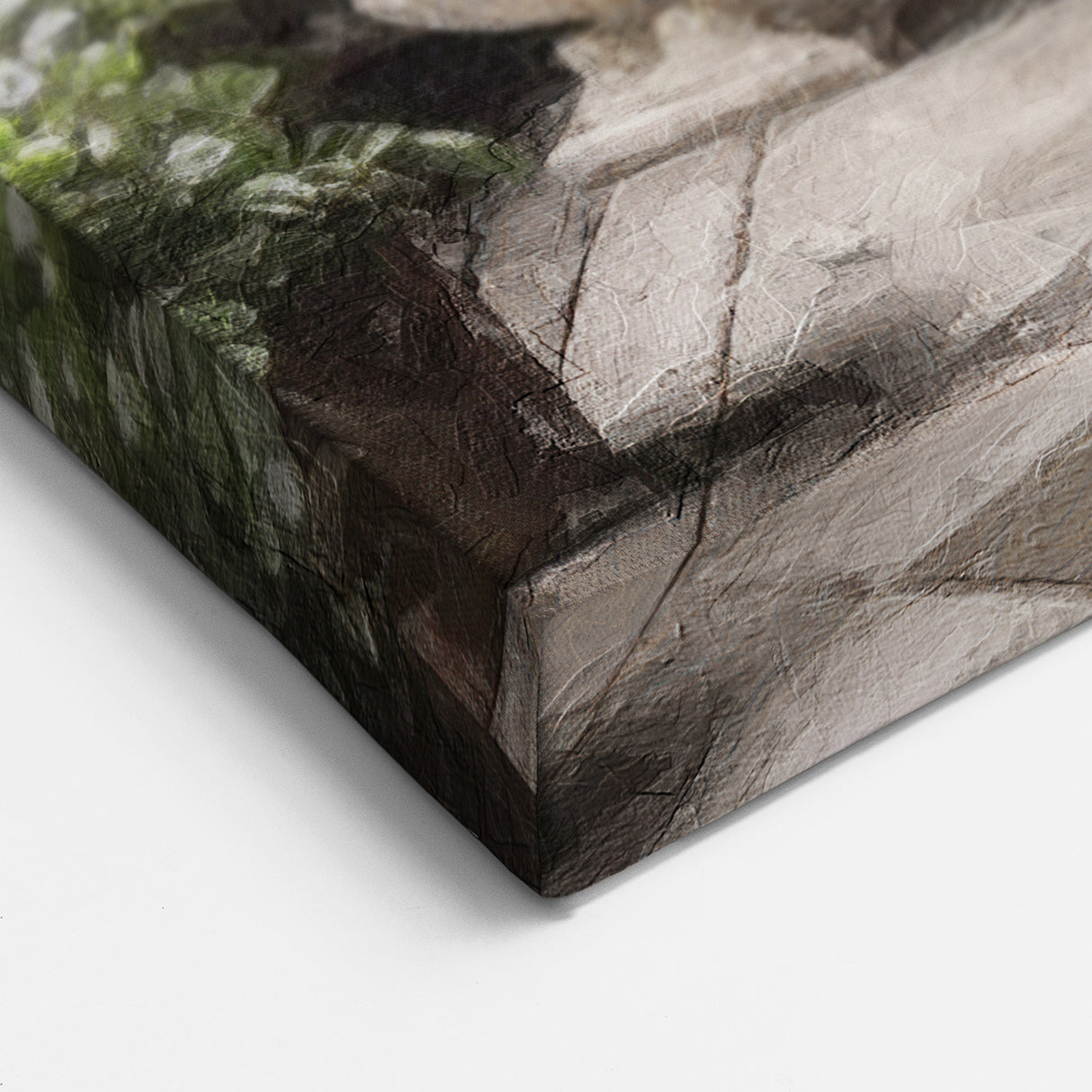 Elegant French Door Canvas Print - European Doorway Wall Art