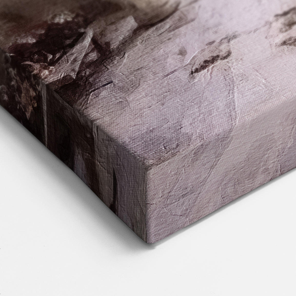 Open Blush Door Canvas Art - Parisian Courtyard Entryway Decor