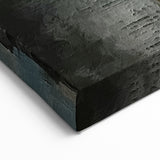 Geometric Line Art Canvas - Blue and Gold Abstract Strokes Design