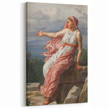 Neoclassical Alcyone Farewell Print - Greco-Roman Art by Eckersberg