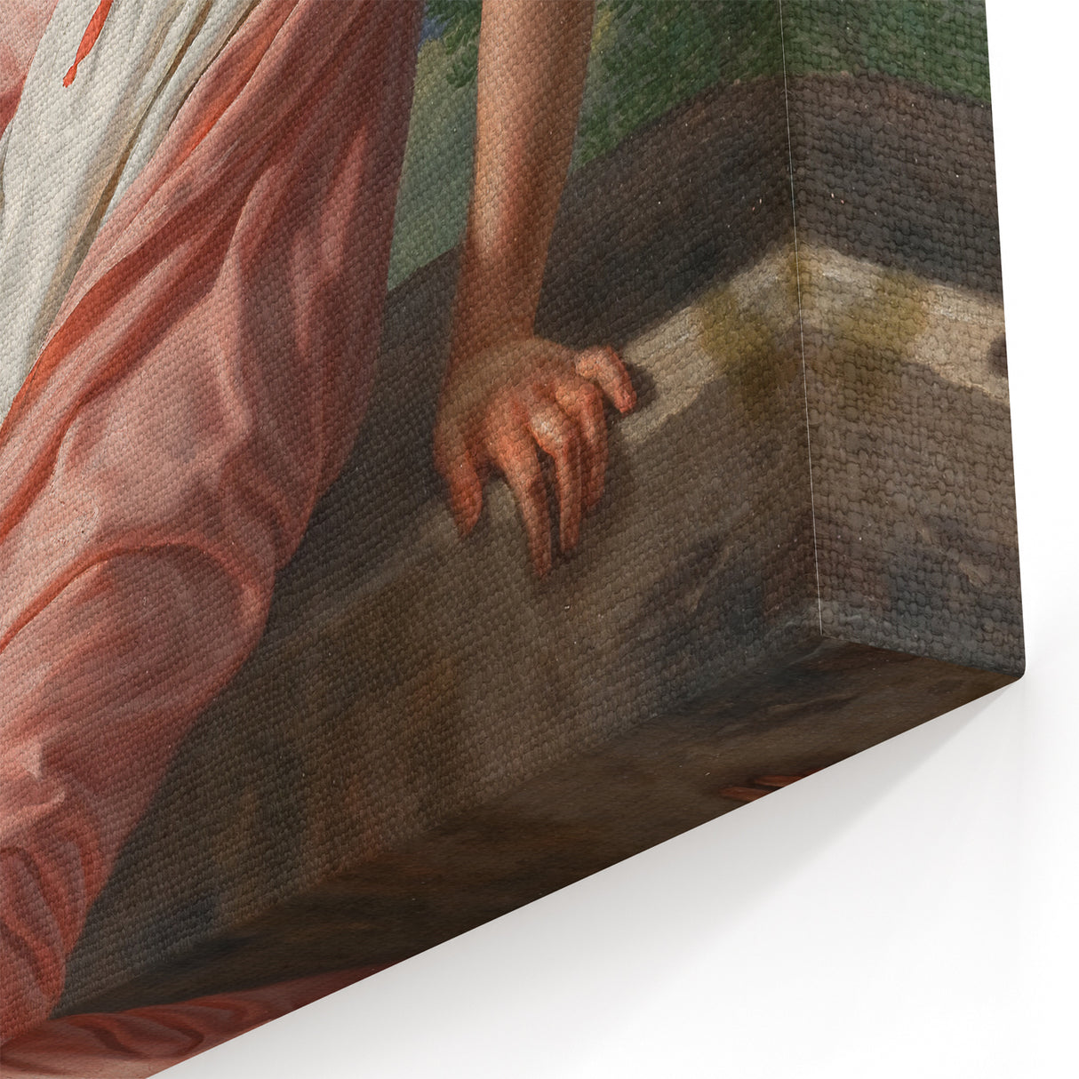 Neoclassical Alcyone Farewell Print - Greco-Roman Art by Eckersberg