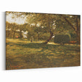 Realism Art Print - Harvest Scene by Winslow Homer, Pastoral Landscape