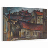 Realistic Wall Art - The Outskirts of the City by Konštantín Bauer