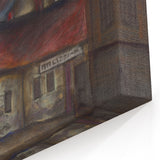 Realistic Wall Art - The Outskirts of the City by Konštantín Bauer
