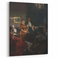 Classical Realism Painting - A Duet by P.S. Krøyer, Elegant Interior Scene