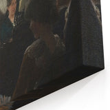 Classical Realism Painting - A Duet by P.S. Krøyer, Elegant Interior Scene