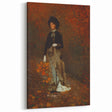 Realism Art Print - Autumn by Winslow Homer, Elegant Fall Scene