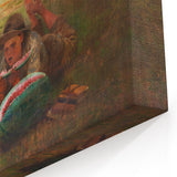 Realism Art Print - The Watermelon Boys by Winslow Homer, Rural Scene