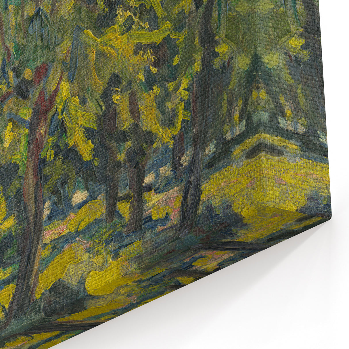 In the Park Realism Art Print - Classical Realism Canvas Nature Decor