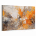 Modern Strokes Artwork – Rustic Warmth Abstract Line Canvas