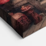 Shoji Door Artwork - Japanese Lanterns and Sliding Door Print