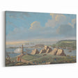 Historical Realism Art Print of Louisburg Lighthouse Coastal Scene