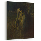 Impressionism Wall Art - Dark Life Reflections - Somber Classic Art Print