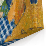 Realistic Wall Art - Women with a Dog by Pierre Bonnard - Multicolor Art Print