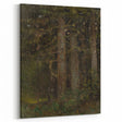 Impressionism Wall Art - Forest Interior Scene - Moody Woodland Art Print