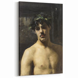 Realistic Wall Art - Man Wearing Laurels by John Singer Sargent - Classical Portrait