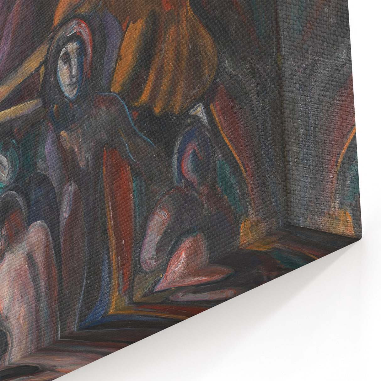 Multicolor Art Print - The Road to Golgotha by Jens Adolf Jerichau - Vivid Realism