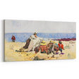 Beach Scene Art Print - A Clam Bake by Winslow Homer - Coastal Realism